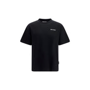 Palm Angels Black Cotton T-Shirt