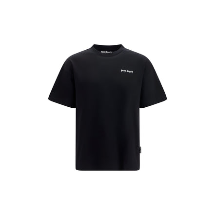 Palm Angels Black Cotton T-Shirt