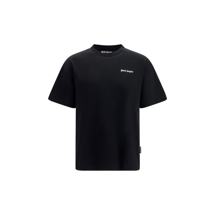 Palm Angels Black Cotton T-Shirt