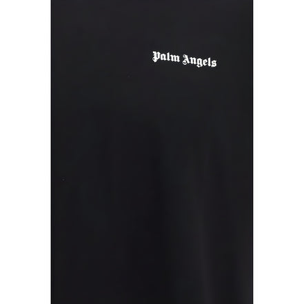 Palm Angels Black Cotton T-Shirt