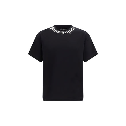 Palm Angels Black Cotton T-Shirt