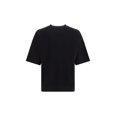 Palm Angels Black Cotton T-Shirt