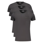 Palm Angels Black Cotton T-Shirt