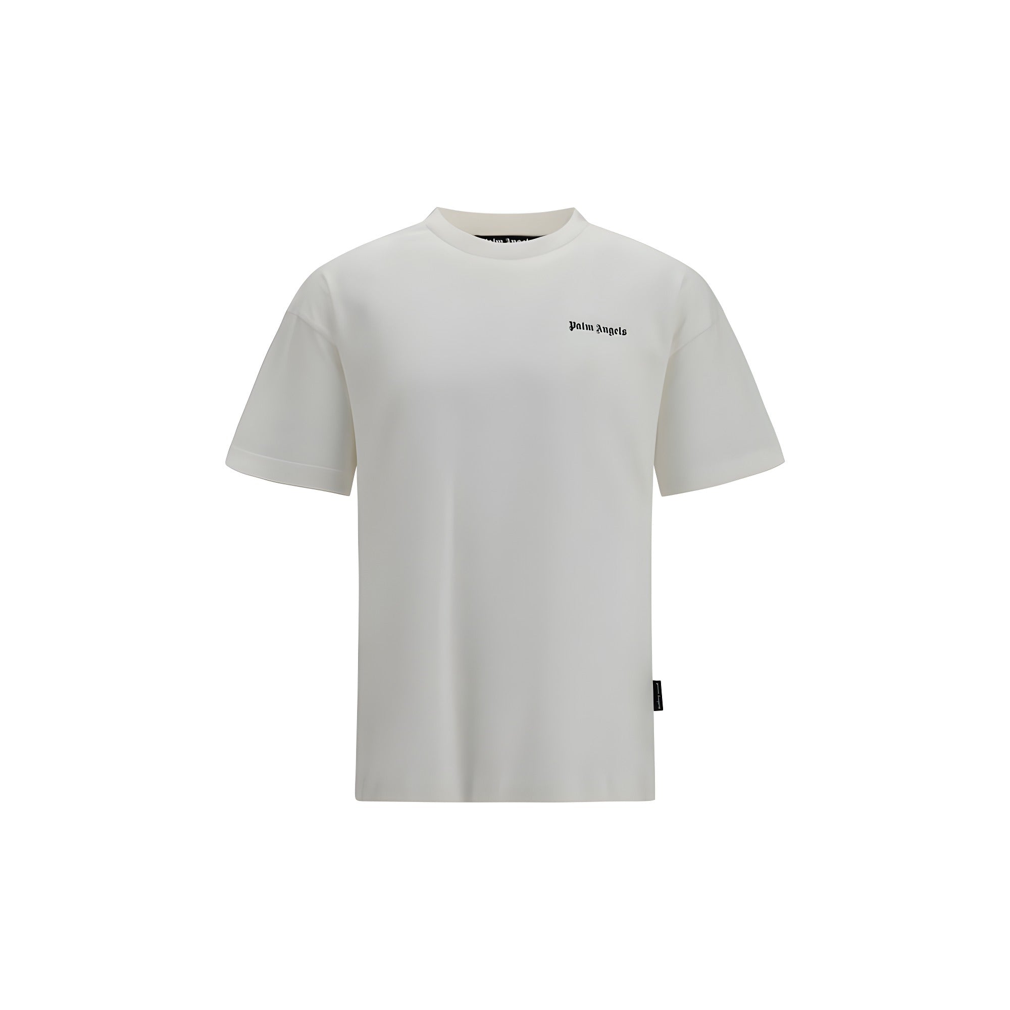Palm Angels White Cotton T-Shirt