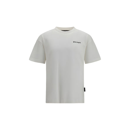 Palm Angels White Cotton T-Shirt
