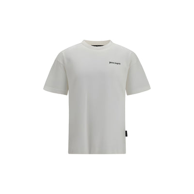 Palm Angels White Cotton T-Shirt