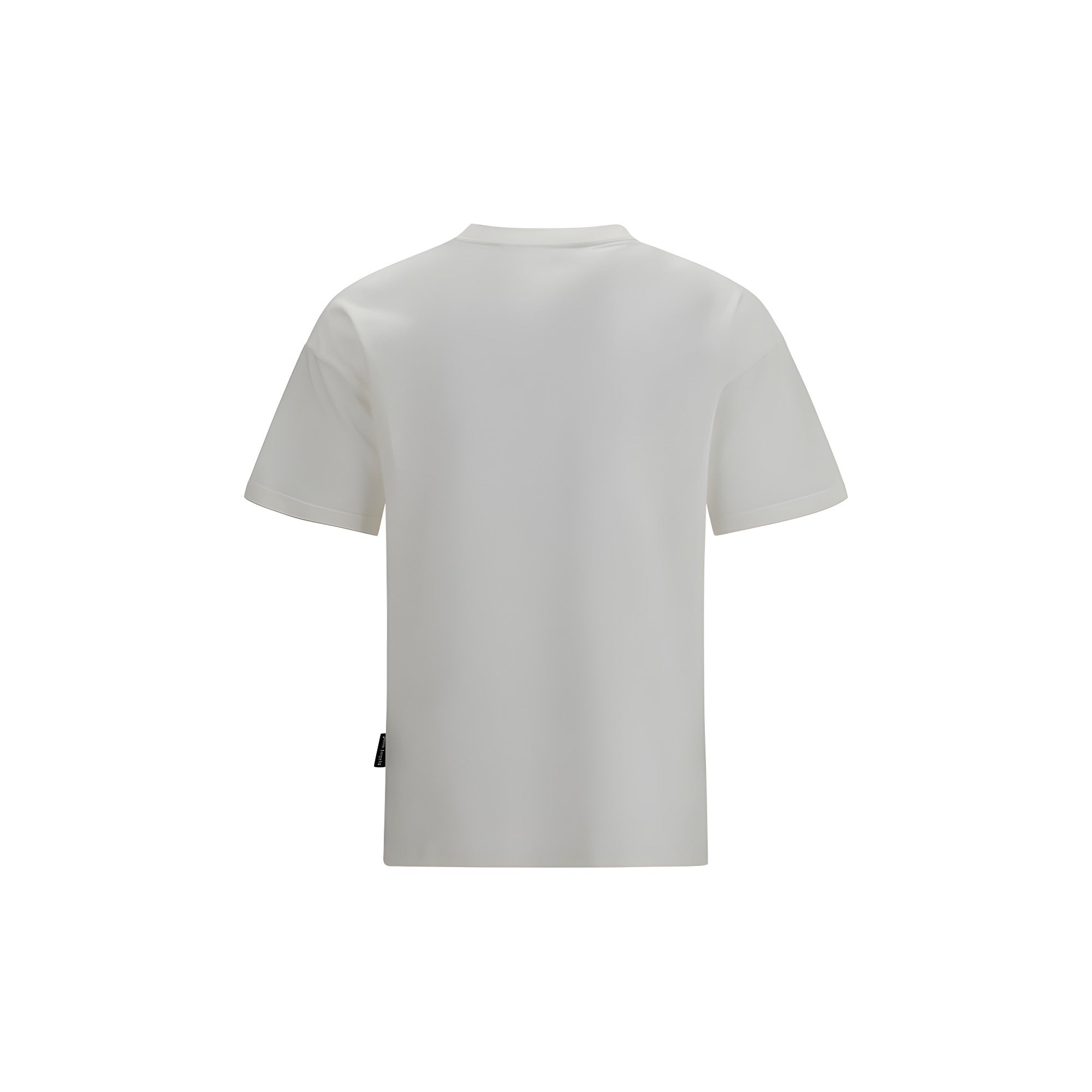 Palm Angels White Cotton T-Shirt