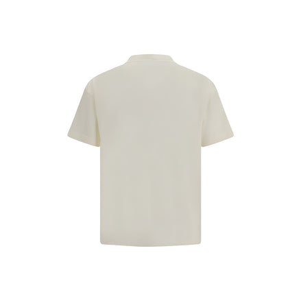 Palm Angels White Cotton T-Shirt