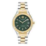 Philipp Plein Gold Stainless Steel Dress Watch