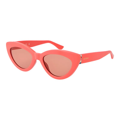 Lunettes de soleil en plastique rose Guess