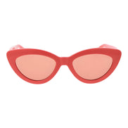 Lunettes de soleil en plastique rose Guess
