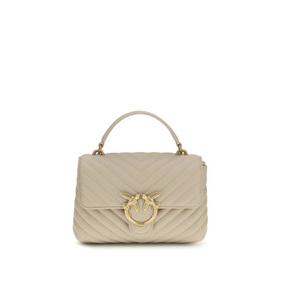 PINKO Beige Love Lady Mini Handbag