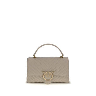 PINKO Beige Love Lady Handbag