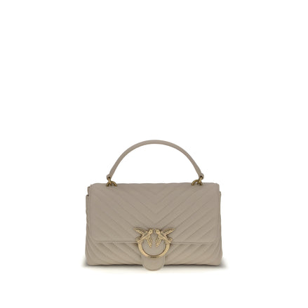 PINKO Beige Love Lady Handbag