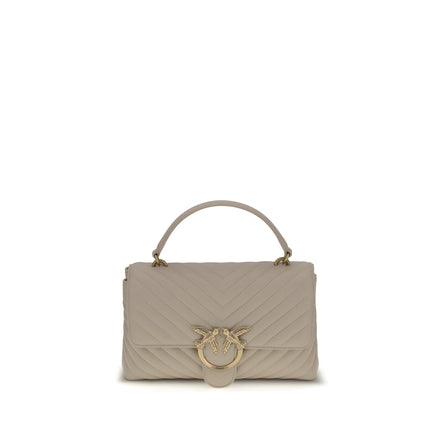 PINKO Beige Love Lady Handbag