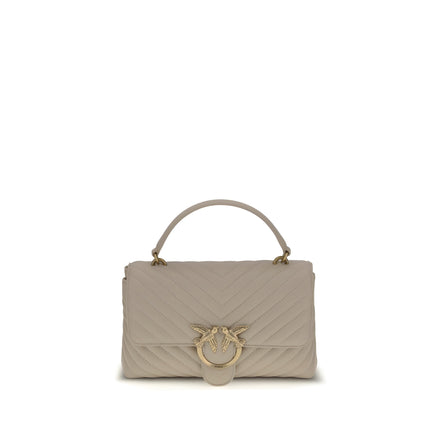 PINKO Beige Love Lady Handbag