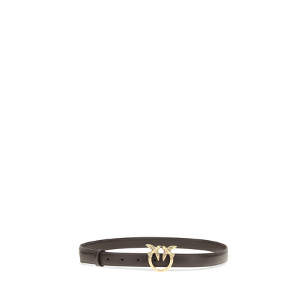 PINKO Bicolor Calf Leather Bos Taurus Regular Belt
