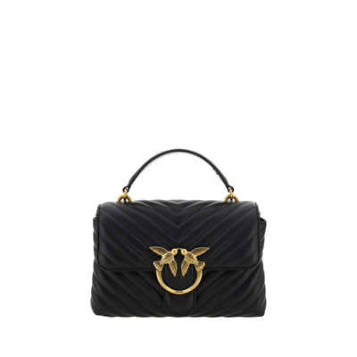 PINKO Black Love Lady Mini Handbag