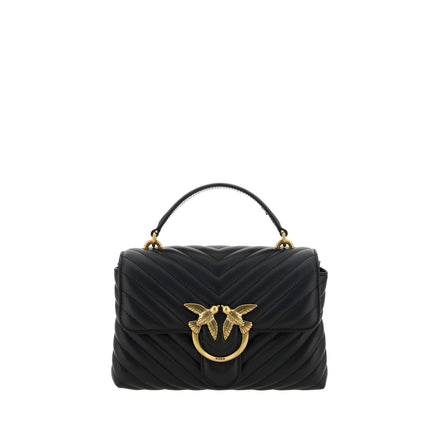 PINKO Black Love Lady Mini Handbag