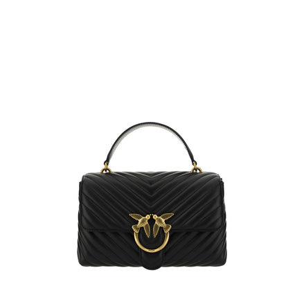PINKO Black Love Lady Handbag