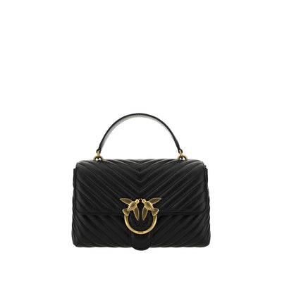 PINKO Black Love Lady Handbag