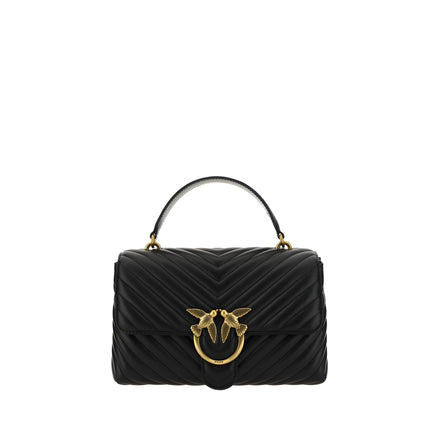PINKO Black Love Lady Handbag