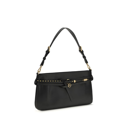 PINKO Black Buckle Shoulder Bag