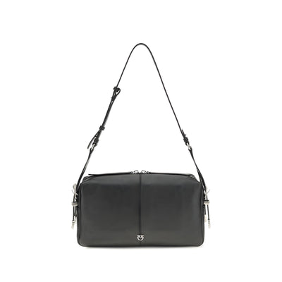 PINKO Black Keeper Medium Shoulder Bag