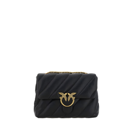PINKO Black Love Puff Shoulder Bag