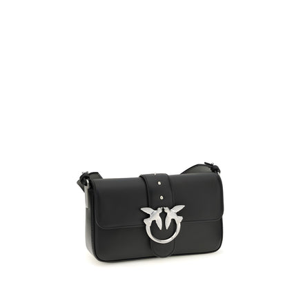 PINKO Black Mini Love Shoulder Bag