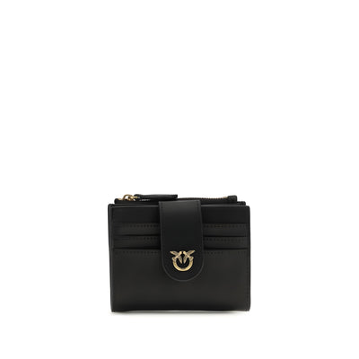 PINKO Black Logo Wallet