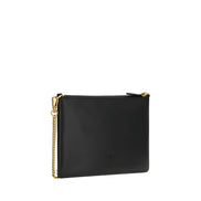 PINKO Black Compact Zip Shoulder Bag