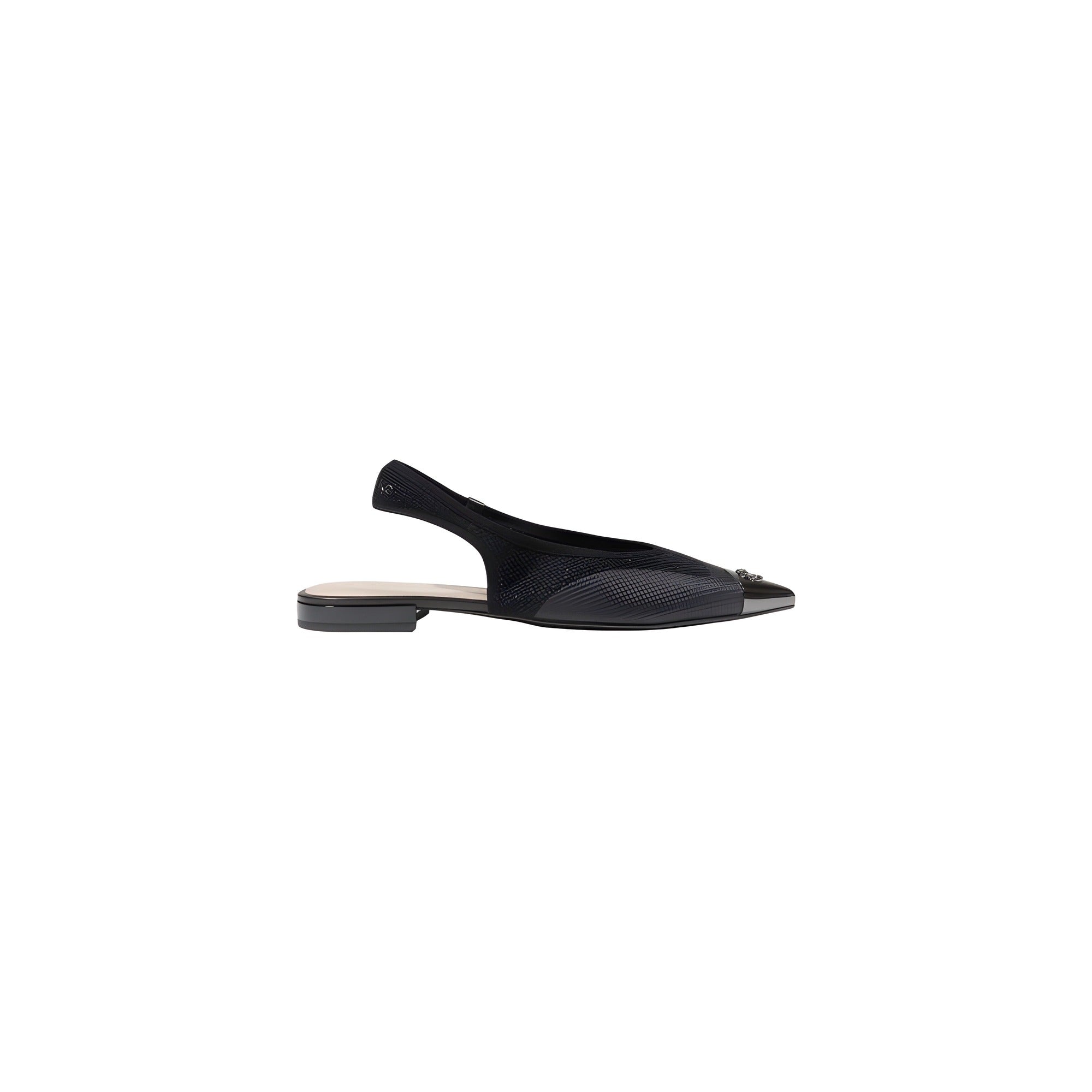 PINKO Black Gianira Sling-Back Sandals