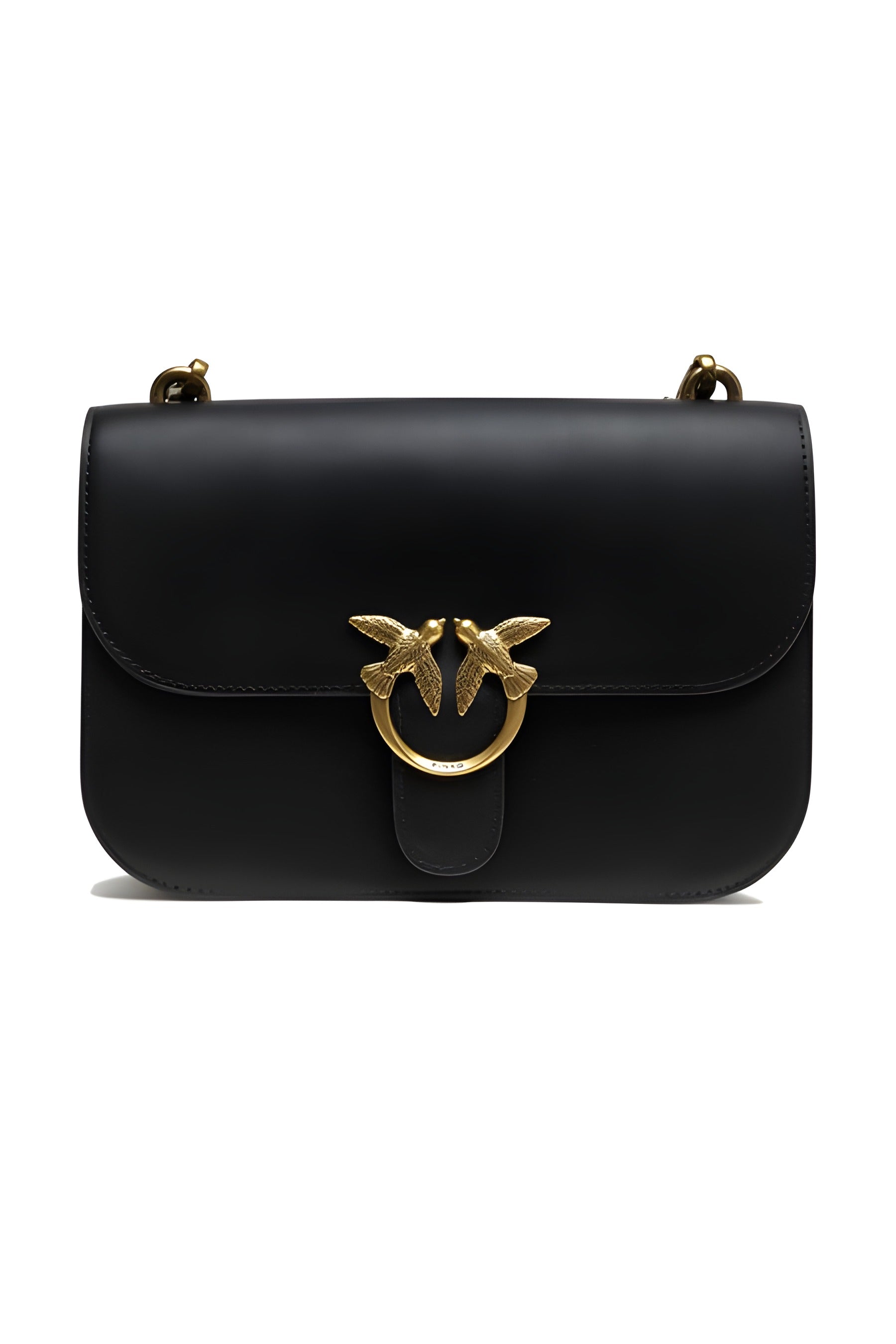 PINKO Black Love Bell Classic Shoulder Bag