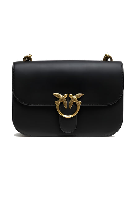 PINKO Black Love Bell Classic Shoulder Bag