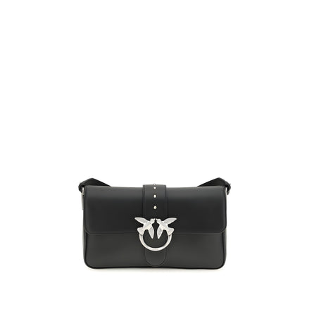PINKO Black Love One Shoulder Bag