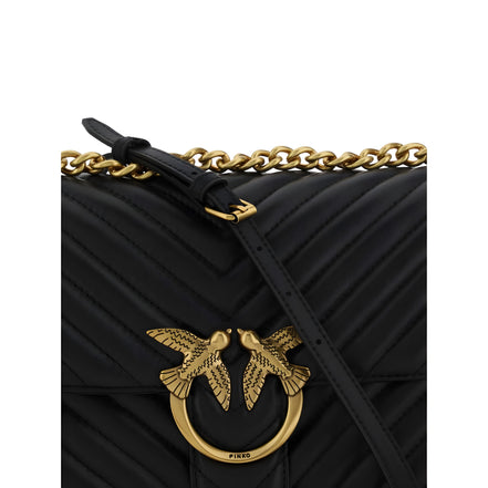 PINKO Black Love One Classic Shoulder Bag