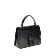 PINKO Black Love One Top Mini Handbag