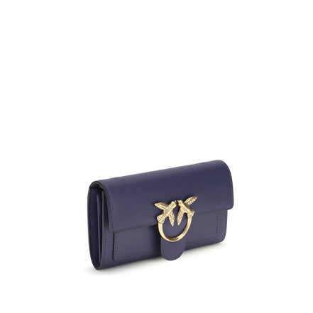 PINKO Blue Love One Chain Wallet