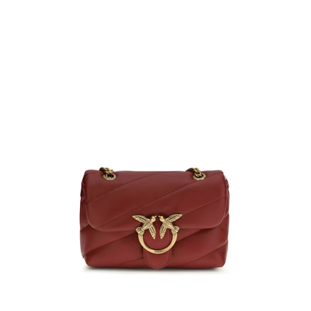 PINKO Bordeaux Love Baby Crossbody Bag