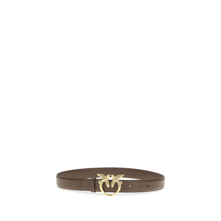 PINKO Brown Love Berry Belt