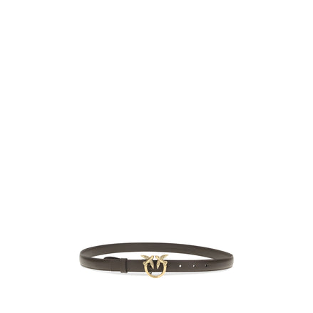 PINKO Brown Love Berry Belt 2cm
