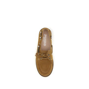 PINKO Brown Grace Suede Loafers