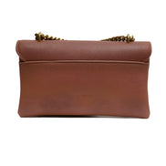 PINKO Brown Love Boucle Riga Mini Crossbody Bag