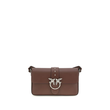 PINKO Brown Love One Shoulder Bag