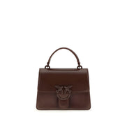 PINKO Brown Love One Top Mini Handbag