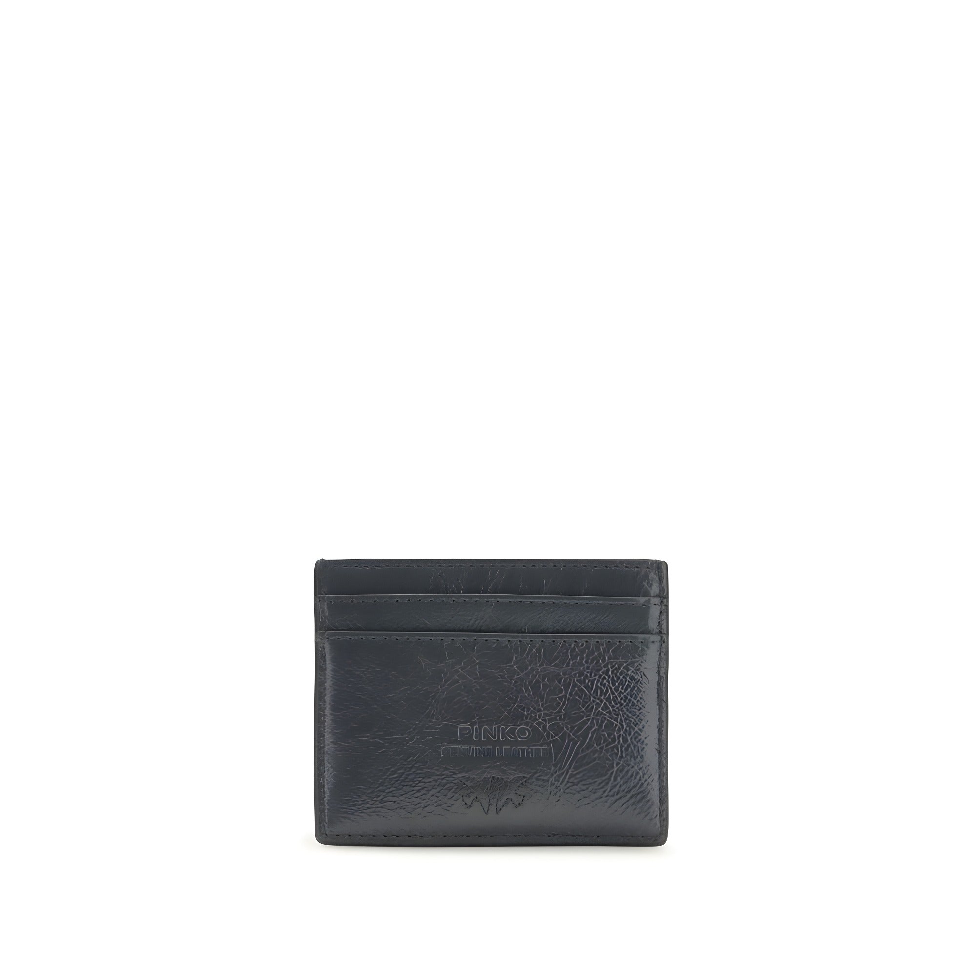 PINKO Gray Vintage Card Holder