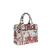 PINKO Multicolor Cotton Shoulder Bag