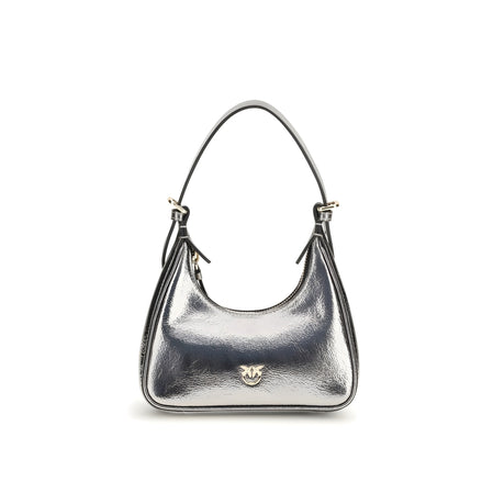 PINKO Silver Baby Miss Shoulder Bag