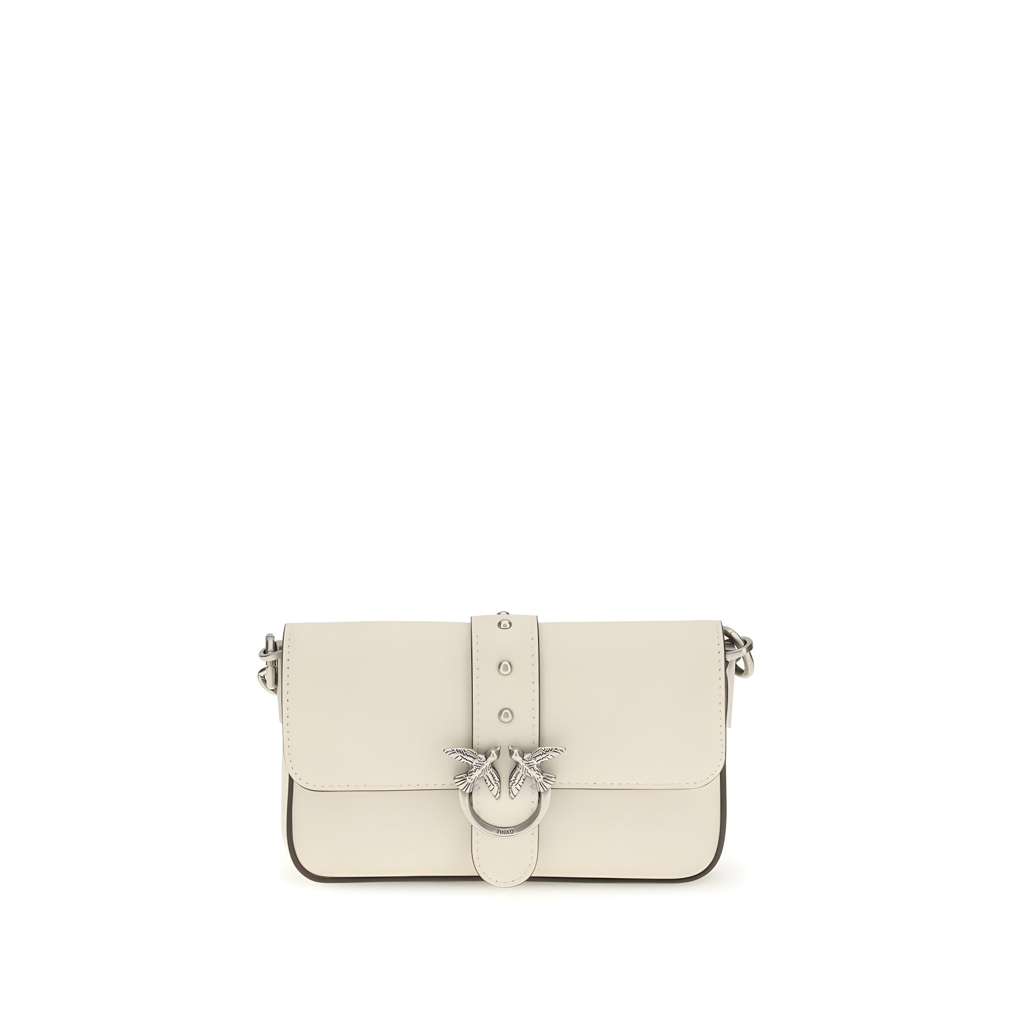 PINKO White Baby Love Shoulder Bag